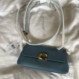 Coach Tabby Women's Bag in Bluebell with Gold Accent